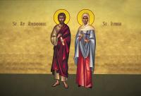 Sfântul Apostol Andronic și soția sa, Iunia