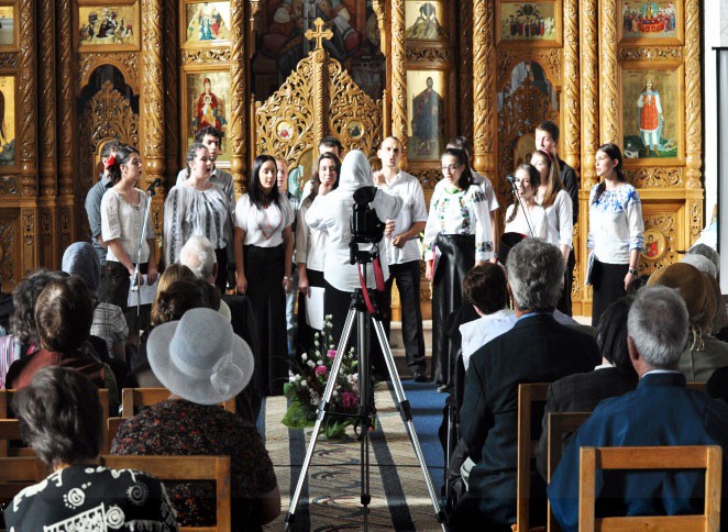 Hramul Bisericii Sfântul Voievod Ştefan cel Mare din Iaşi Doxologia