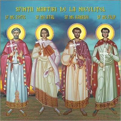 Viața Sfinților Mucenici Zotic, Atal, Camasie și Filip de la Niculițel