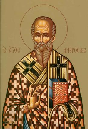 Viața Sfântului Ierarh Ambrozie, Episcopul Mediolanului