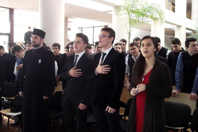 Ziua Naţională a României, marcată la Seminarul Teologic din Iaşi