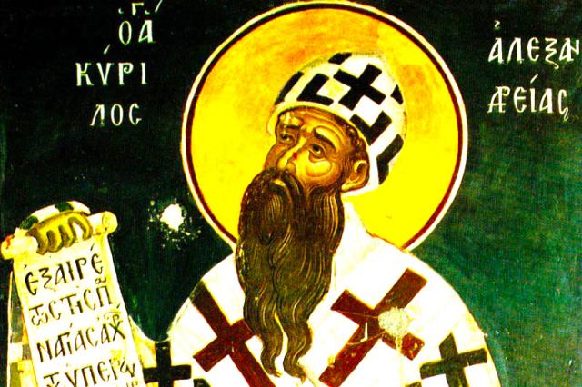 Sfântul Ierarh Chiril, patriarhul Alexandriei