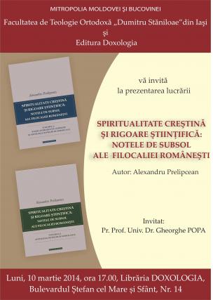 Lansare de carte la librăria Doxologia din Iași