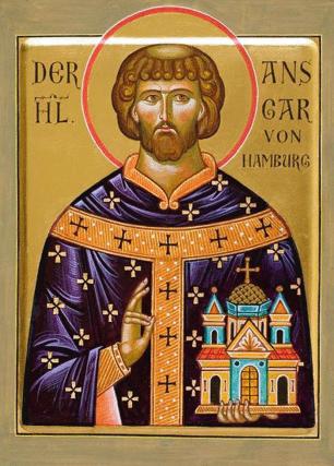 Viața Sfântului Ansgar, luminătorul Danemarcei și al Suediei
