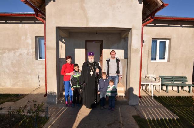 O casă nouă construită de Arhiepiscopia Târgoviștei