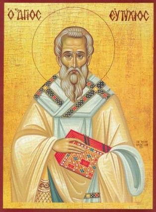 Viața Sfântului Ierarh Eutihie, Patriarhul Constantinopolului