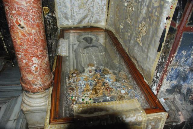 Mormântul Sfântului Atanasie Athonitul