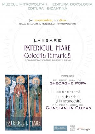 Lansare de carte la Muzeul Mitropolitan din Iași