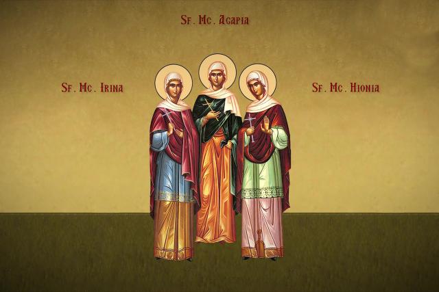 Sfintele Mucenițe Agapia, Hionia și Irina ‒ drumul spre sfințenie