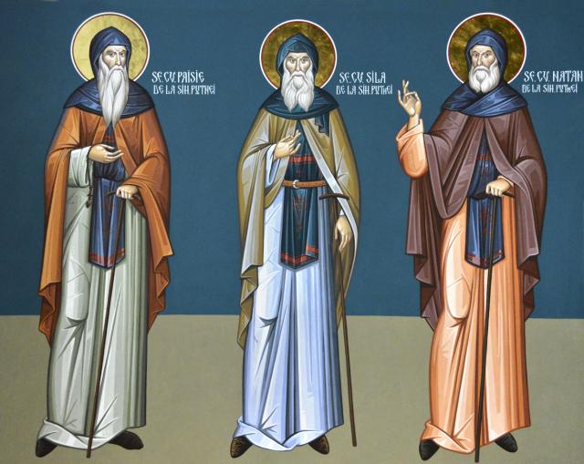 Tomosul sinodal de proclamare a canonizării Sfinților Sila, Paisie și Natan de la Sihăstria Putnei
