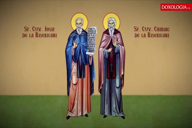 Sfinții Cuvioși Iosif și Chiriac de la Bisericani