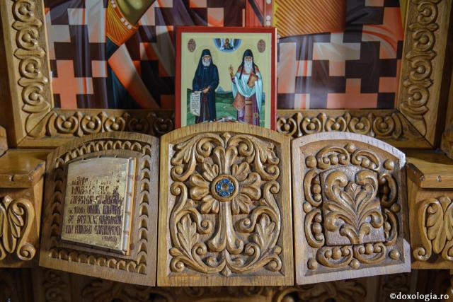 icoană cu Sfântul Arsenie Capadocianul și Sfântul Paisie Aghioritul