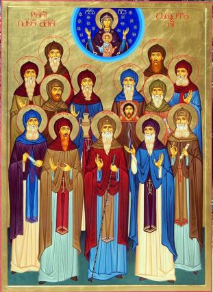 Cei 13 sfinți asirieni din Georgia