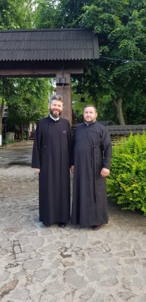 Părintele protopop Mihail Roșu, în vizită în Protoieria basarabeană Ungheni