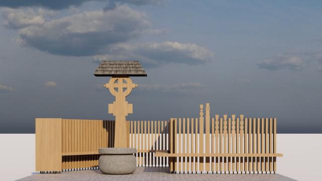 Dezvelirea primului edificiu comemorativ închinat Rezistenței armate anticomuniste din Bucovina