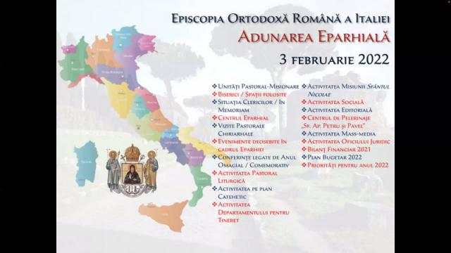 În Episcopia Ortodoxă Română a Italiei a avut loc Adunarea Eparhială