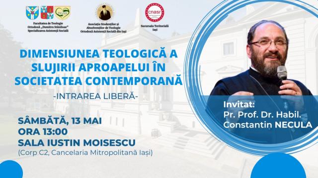Părintele Constantin Necula va conferenția la Iași