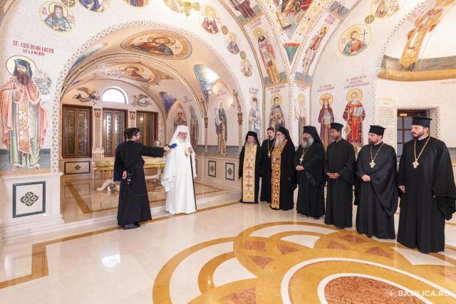 Delegație din Grecia în vizită la Patriarhia Română