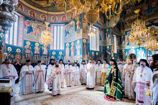 Sfinții Cuvioși Sila, Paisie și Natan au fost cinstiți la Mănăstirea Sihăstria Putnei