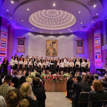 Corul „Filarmonia” al Facultății de Teologie Ortodoxă din Alba Iulia, prezent la Festivalul „Edict Muzical” de la Niș