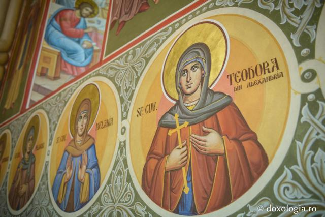 (Foto) Pictura Bisericii „Adormirea Maicii Domnului” a Mănăstirii Putna 