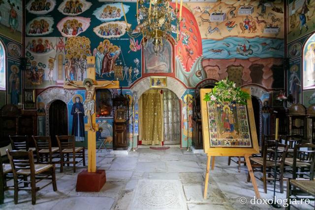 (Foto) Paşi de pelerin la Mănăstirea „Sfântul Ioan Botezătorul” – Pieria, Grecia