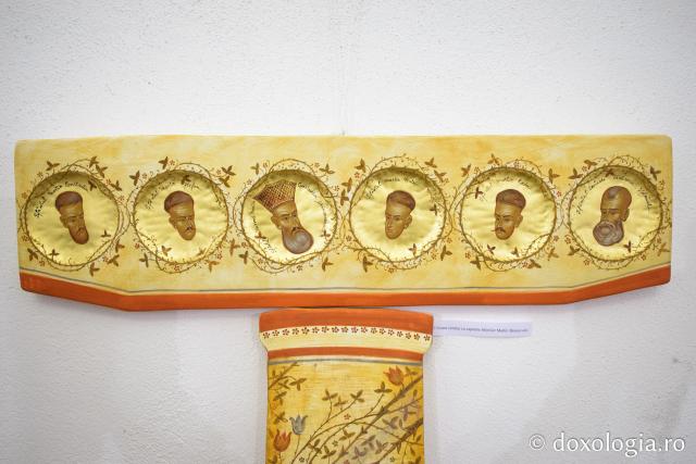 (Foto) Expoziția „Rădăcini brâncovenești” – lucrări inspirate din viața Sfinților Brâncoveni