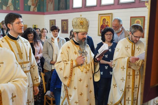 (Foto) Sfinții Împărați Constantin și Elena, cinstiți în Parohia românească din Göteborg