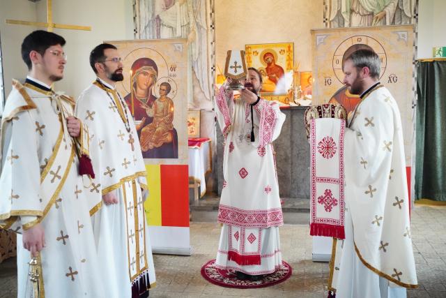 (Foto) Soborului Sfinților Arhangheli Mihail și Gavriil, în comunitatea românească din orașul suedez Borås