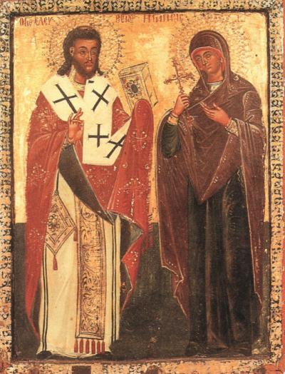 Sfinții Mucenici Elefterie și Antia, mama sa