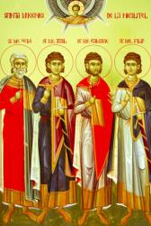 Sfinții Mucenici: Zotic, Atal, Camasie și Filip de la Niculițel