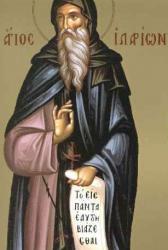 Sfântul Cuvios Ilarion cel Nou, egumenul Mănăstirii Dalmaților