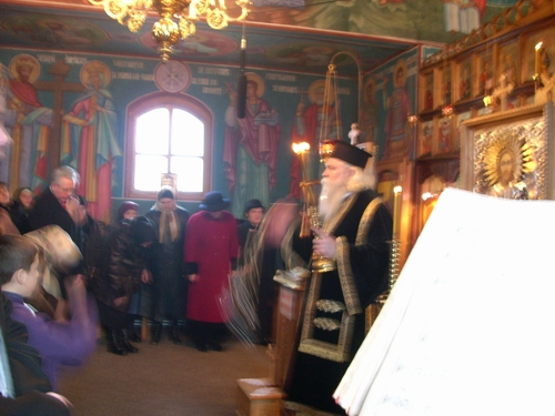 Slujbă arhierească în Biserica Sfântului Gherasim de la Iordan