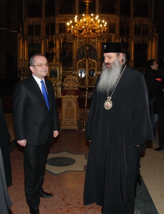 Premierul României s-a întâlnit cu IPS Teofan