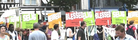 &quot;Marș pentru Iisus&quot;: Sute de creștini au defilat la Strasbourg