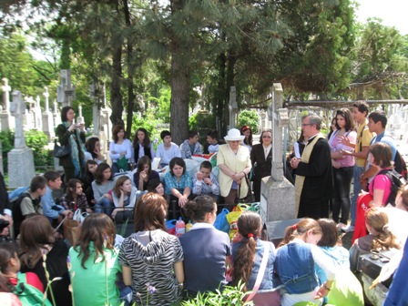 Mama Blondina omagiată la Iași printr-o slujbă de parastas