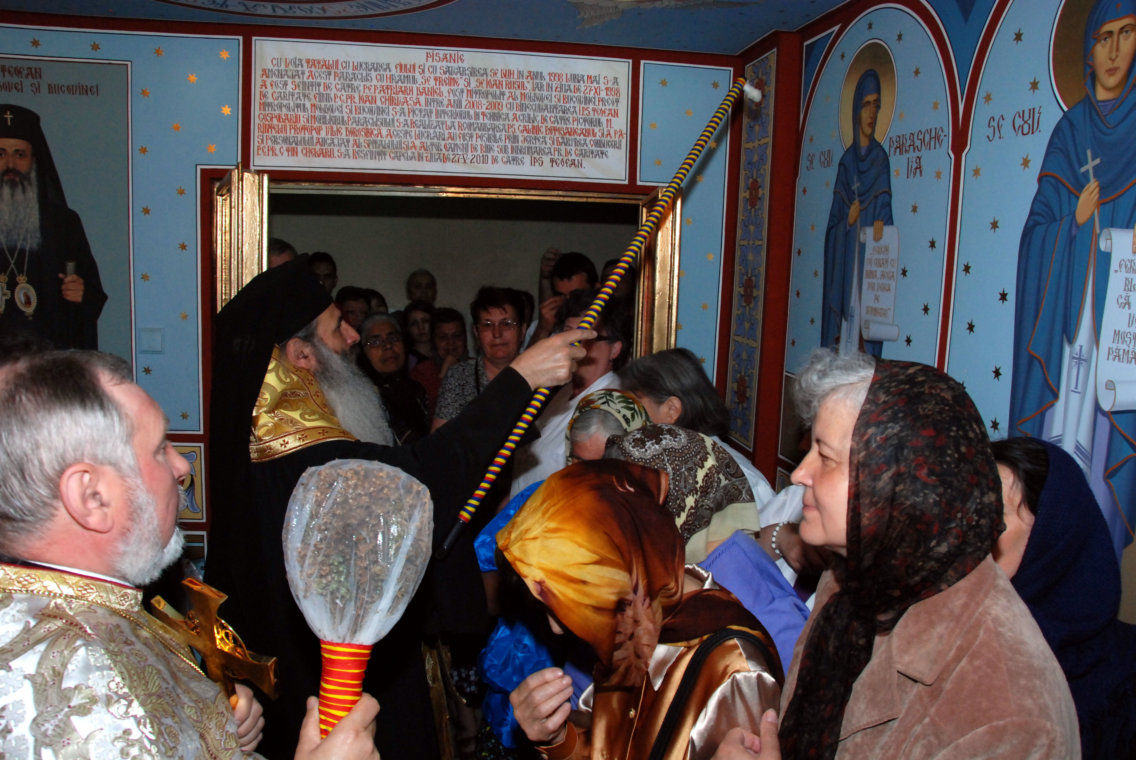 Binecuvântarea lucrărilor de la Paraclisul Spitalului de Neurochirurgie