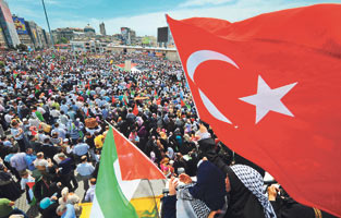 Creștinii palestinieni cheamă la proteste după asaltul israelian asupra unei flotile umanitare care aducea ajutoare în Gaza