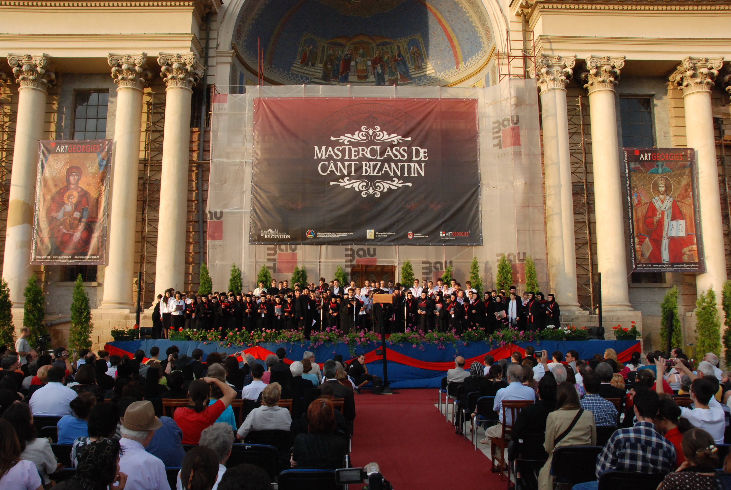 Seară de imn bizantin în cetatea Iașilor