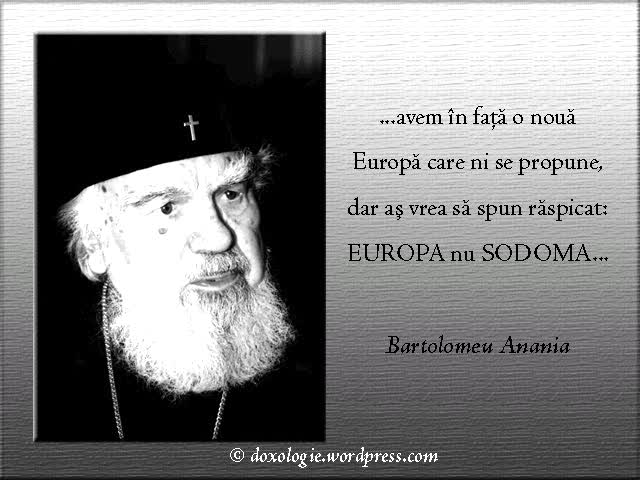 (Audio) Înaltpreasfințitul Bartolomeu Anania – Reforme și Europa