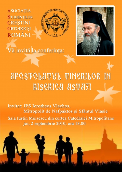 Conferința cu tema „Apostolatul tinerilor în Biserică astăzi” Conferința cu tema „Apostolatul tinerilor în Biserică astăzi”