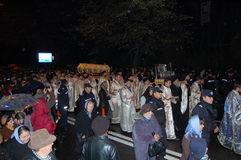 Cu Sfânta Parascheva și Sfântul Maxim pe cale