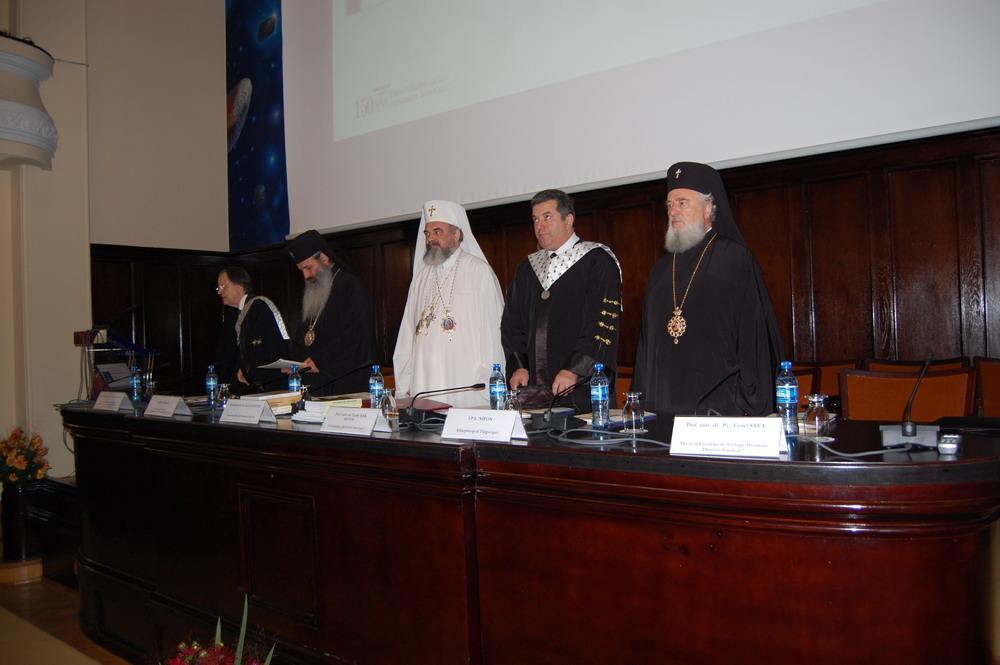 Festivitatea decernării titlului de Doctor Honoris Causa Preafericitului Daniel