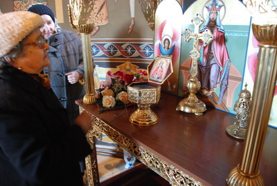 Ieșenii s-au închinat la moaștele Sfintei Ecaterina de la Biserica Vulpe