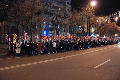 Marșul „Bucuria colindelor”