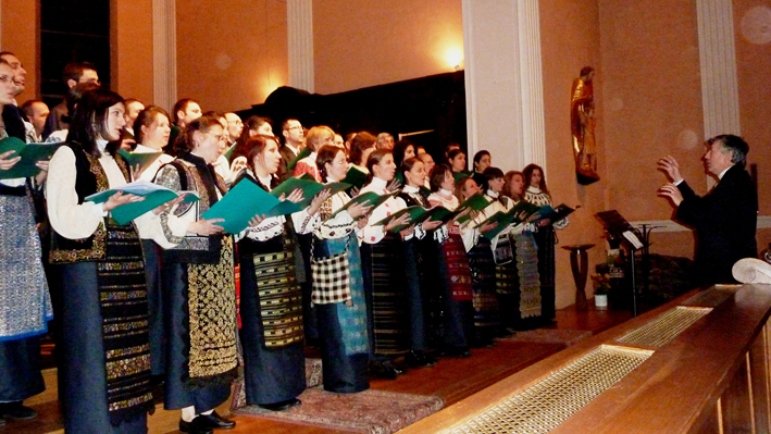 Concert de colinde românești la Strasbourg