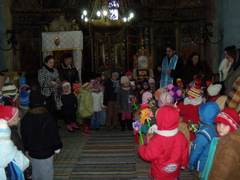 Acțiune social-filantropică în parohia Hărpășești