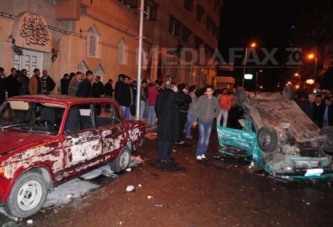 21 de morți și 79 de răniți într-un atentat în fața unei biserici din Alexandria