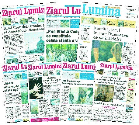 Doi ani de la apariția Ediției de Moldova a "Ziarului Lumina" Doi ani de la apariția Ediției de Moldova a "Ziarului Lumina"