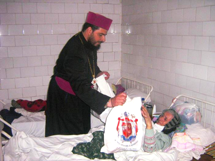 Programul social-filantropic „cu Hristos în spital" desfăşurat de Sectorul social al Episcopiei Giurgiului Programul social-filantropic „cu Hristos în spital" desfăşurat de Sectorul social al Episcopiei Giurgiului